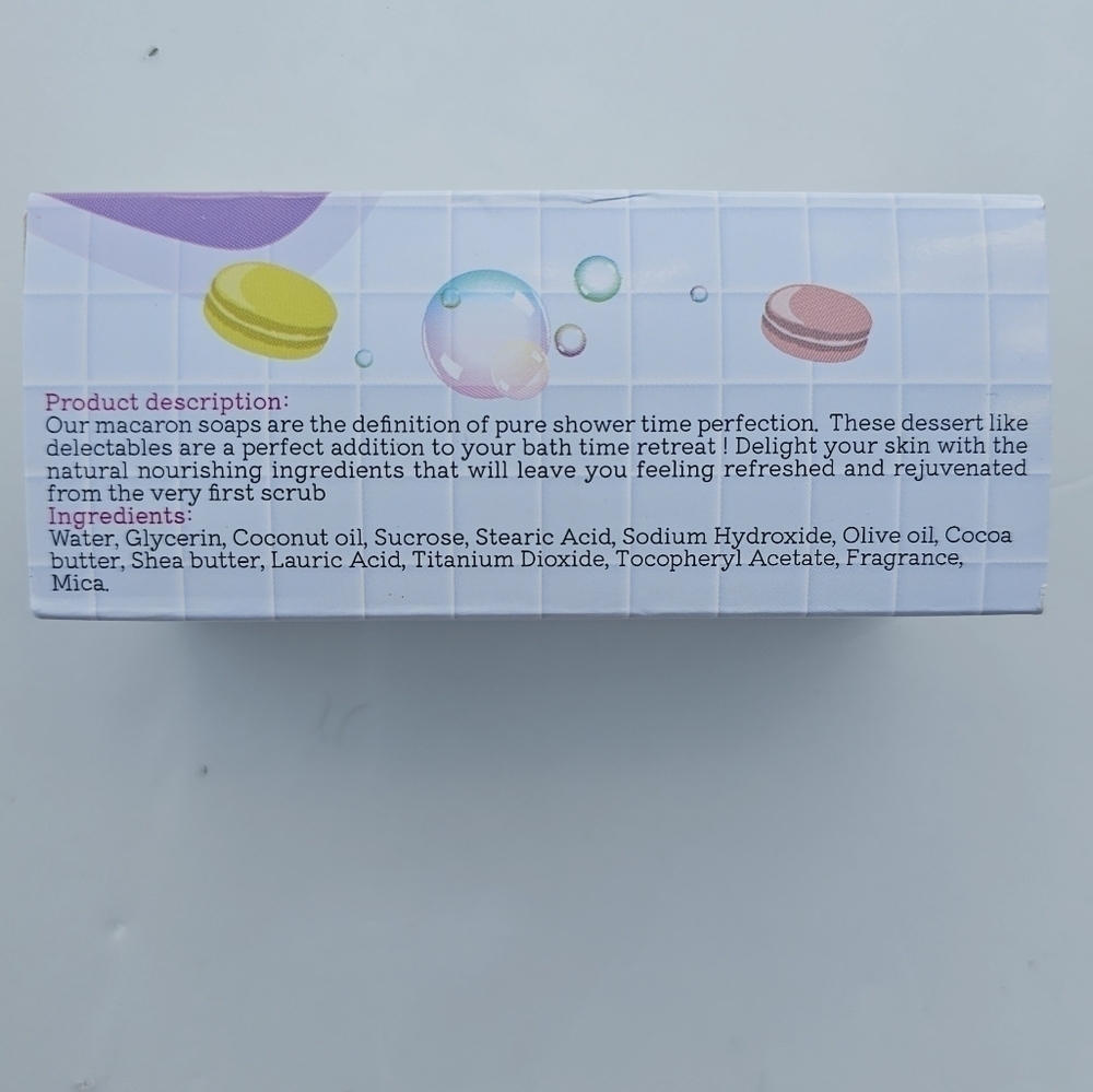 OlliePop macaroni soap 3 piece gift set - Picture 3 of 7